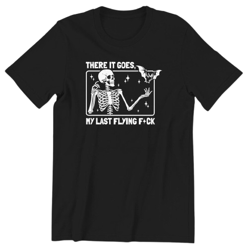My Last Flying F* Halloween Tee | Funny Graphic Shirt