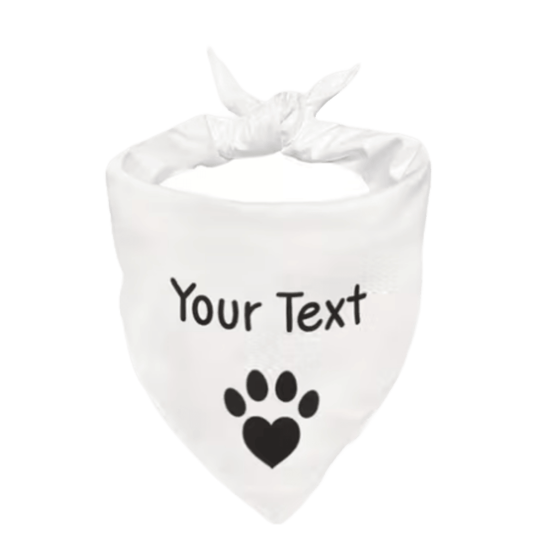 Personalized Dog Bandana | Custom Funny Pet Bandana with Name